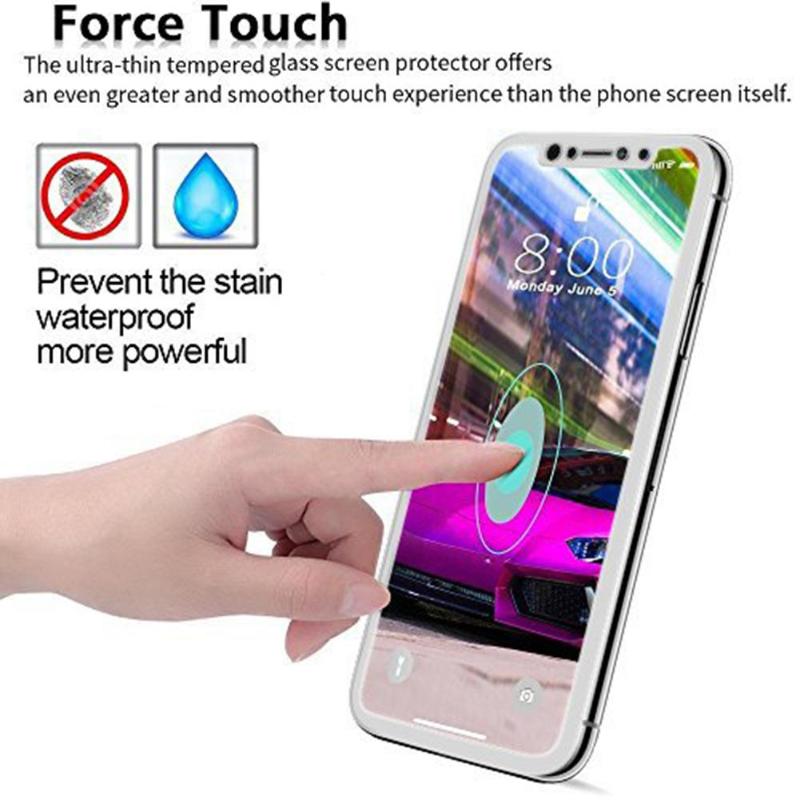 5D 9H Full Coverage Tempered Glass Film For iPhone X 0.33mm - 图2