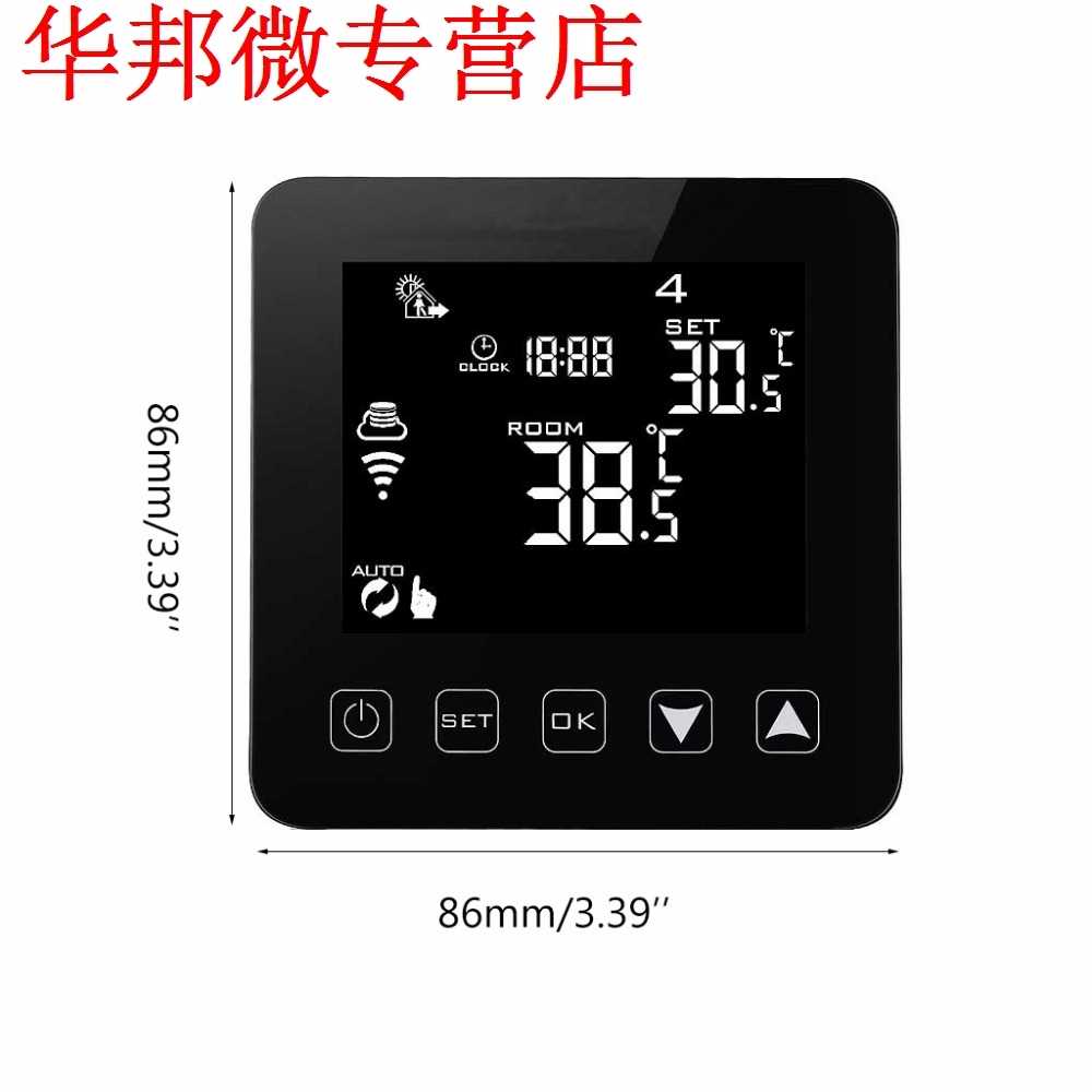 WiFi Programmable Thermostat Echo Alexa Voice Control Electr - 图3