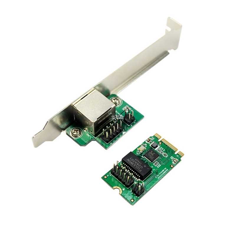 Card M.2 B-Key and M-Key to 1Port 10/100/1000Mbps Gigabit Et - 图2