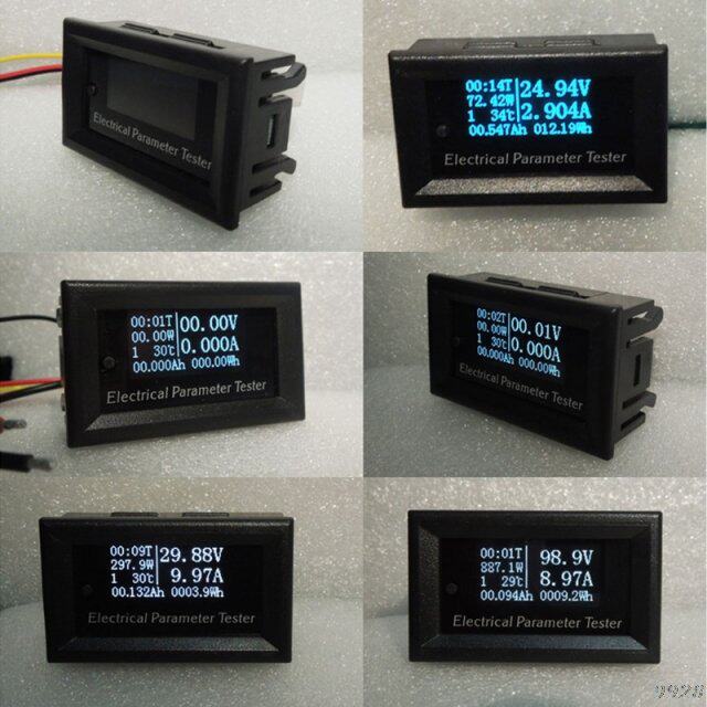 RD-OLED 7 in 1 Electrical Parameter Meter Tester Voltage Amp_虎窝淘