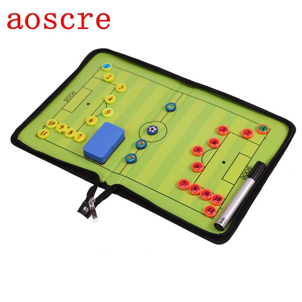 Magnetic Soccer Coach Board Folding Football Coaching Tactic - 图3