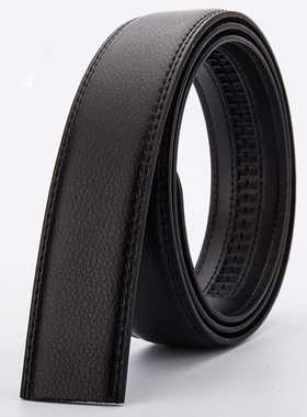 2022 New Men's Luxury Strap Male Belt Leather Automatic Ribb