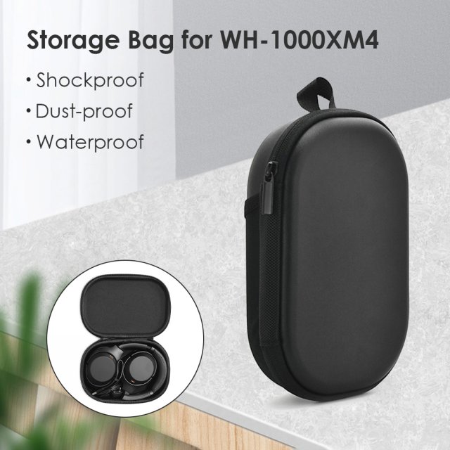 Waterproof EVA Headphone Travel Carrying Case Pouch For WH-1-图2