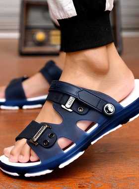 Men's Casual Sandals 2021 Summer New Gladiator Open Toe Thic