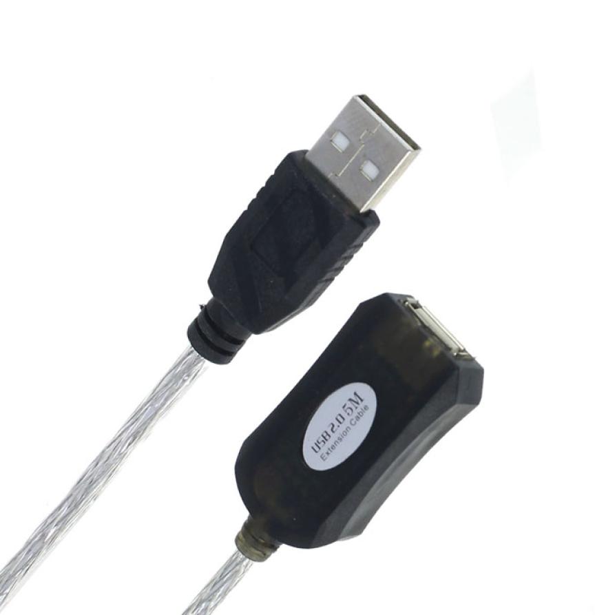 5M USB Active Repeater Cable Extension Lead For Computer Plu - 图2