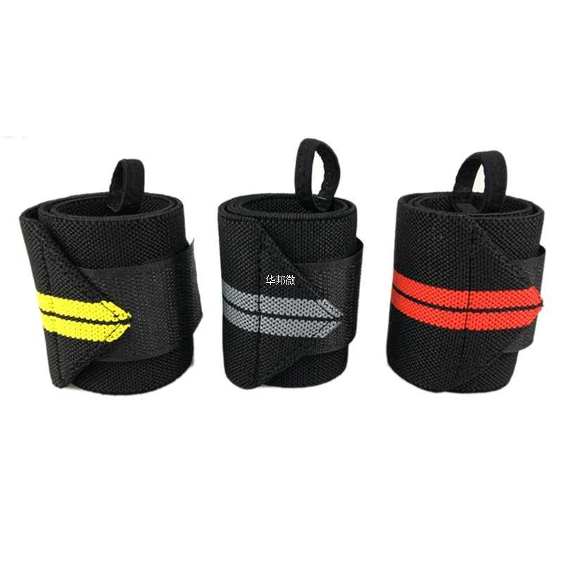 Gym Fitness Adjustable Wristband Elastic Wrist Wraps Bandage - 图1
