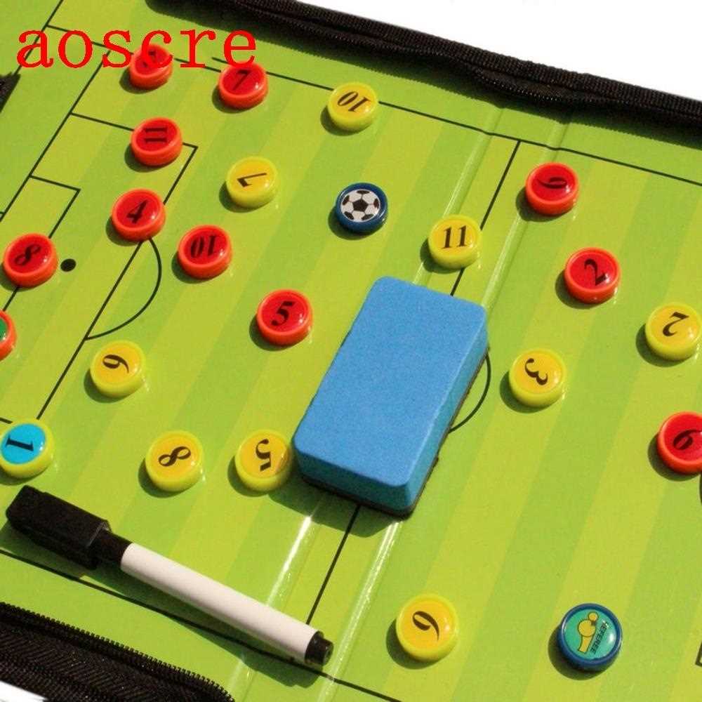 Magnetic Soccer Coach Board Folding Football Coaching Tactic - 图2