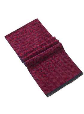 Brand Designer Silk Cashmere men's autumn scarf Business Sha
