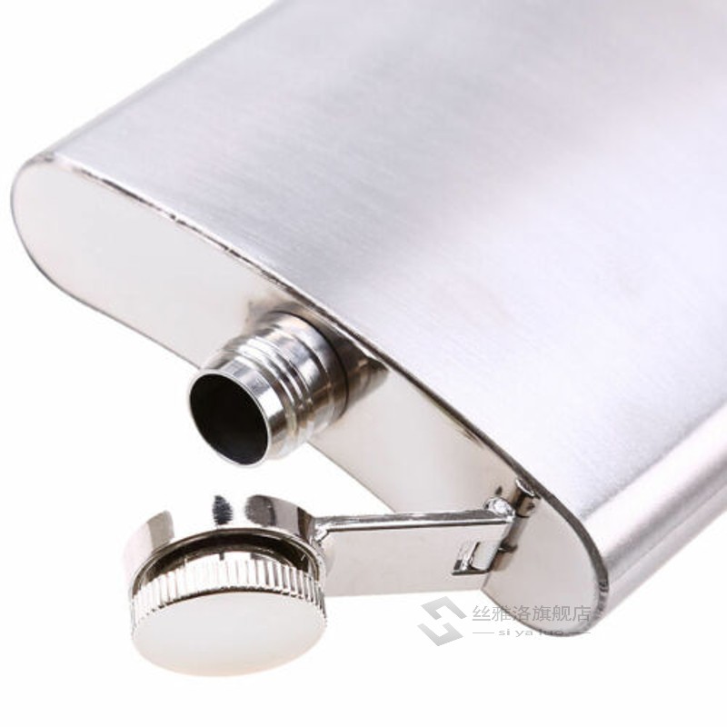 Stainless Steel Hip Flask Liquor Whiskey Alcohol Pocket Wine - 图3