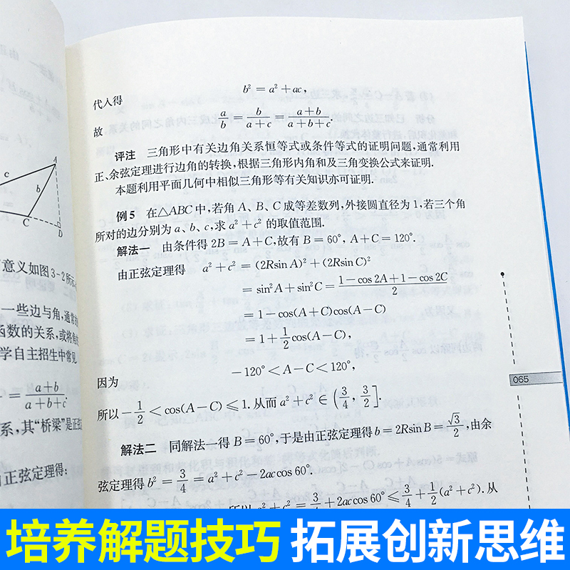 数学奥林匹克小丛书高中卷3 三角函数 第三版高中奥数数学竞赛题奥数教程高中一二三年级通用小蓝本高中数学题型与技巧辅导书芷阅 - 图1