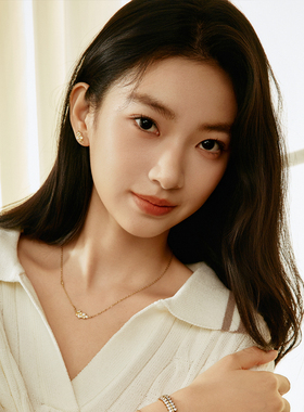 DAVENA蒂玮娜小金穗项链