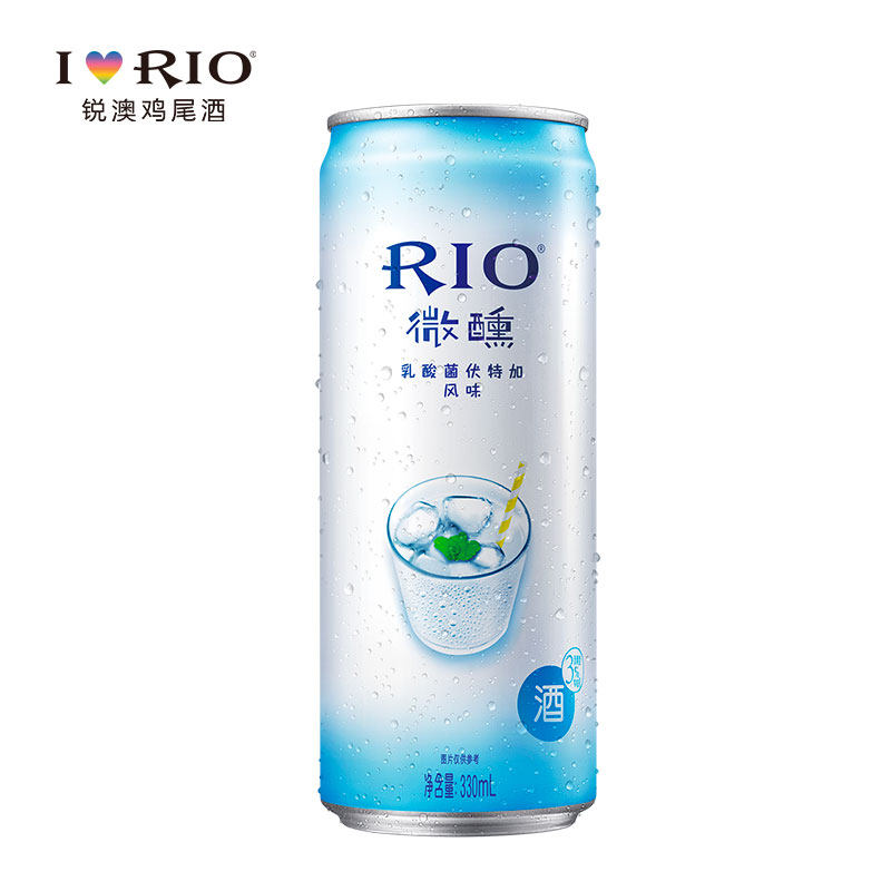 rio锐澳微醺乳酸菌口味套餐预调酒 恒谦酒类预调鸡尾酒/Alcopop