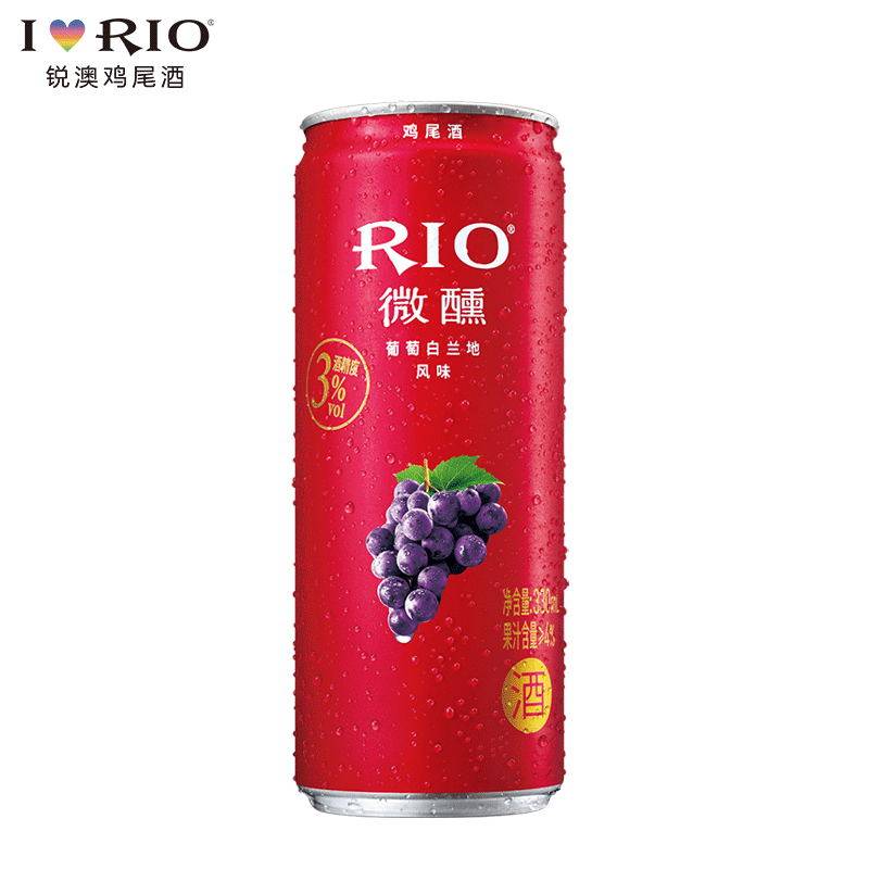 rio锐澳套装果酒3度微醺*预调酒 恒谦酒类预调鸡尾酒/Alcopop