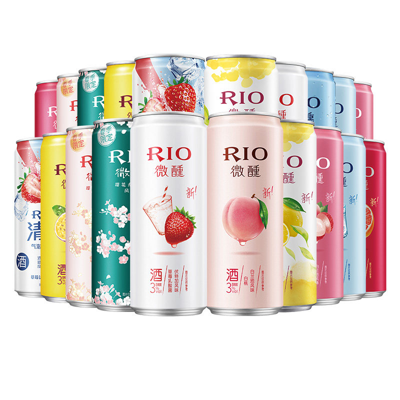 rio锐澳微醺预调鸡尾酒330ml果酒 恒谦酒类预调鸡尾酒/Alcopop