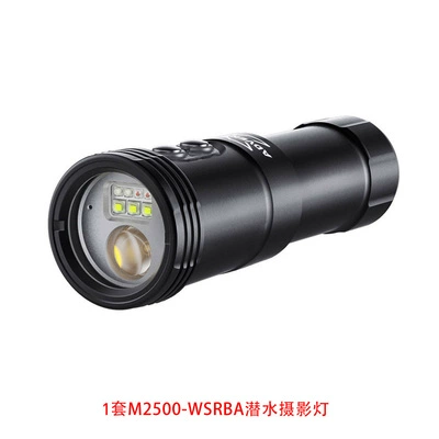 Blackwater Beam Light заменить водонепроницаемый проводник дайвинг столица ночная фотография видео Light Black Water Leam Light M2500-WSRBA