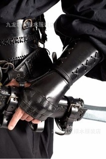 中世纪蒸汽朋克男士护臂拳击手套复古护手Boxing glove arm guard