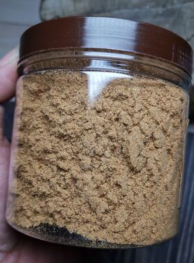 城口崖柏黑油骨料黄泥膏熏香粉块