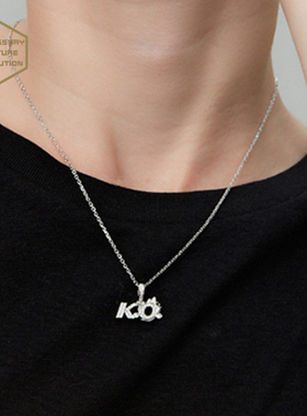 联名款系列925银锆石嘻哈项链