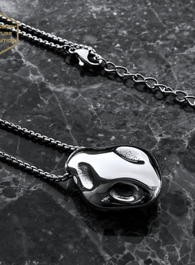 埃斯意不规则极简风吊坠项链