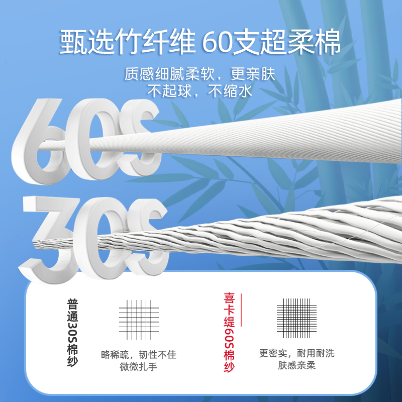 喜卡缇母婴旗舰店婴儿睡袋儿童夏季薄款纱布宝宝夏天分腿春秋款四季通用防踢被神器0