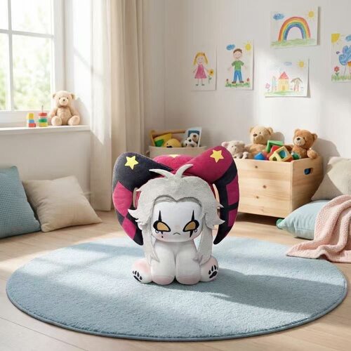 怪胎马戏团pierrot皮埃罗棉花娃娃20cm游戏同人周边可爱玩偶公仔 - 图2