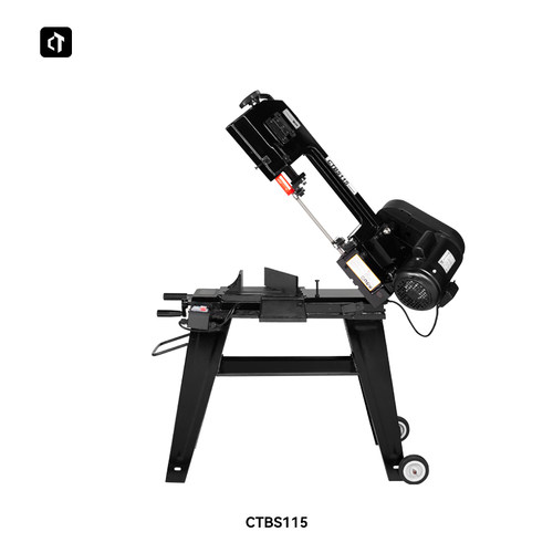 呲铁新品CTBS115锯床带锯机小型家用木工台式不锈钢金属切割工具 - 图0