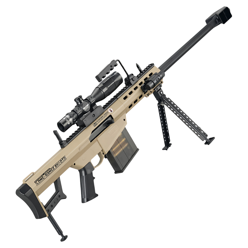 乐辉软弹枪手动上堂抛壳超大号巴雷特狙击枪儿童玩具户外训练模型,淘宝优惠券,粉丝福利购,淘宝优惠卷