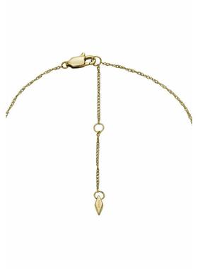 代购Fossil/化石女式项链厘米镀金抛光锁扣延长链