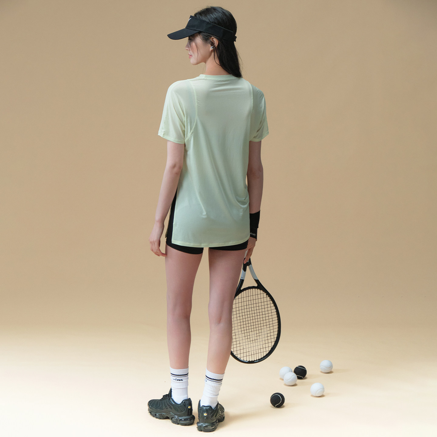 瑜伽服女夏季宽松圆领运动上衣透气短袖T恤跑步专业训练健身罩衫,淘宝优惠券,粉丝福利购,淘宝优惠卷