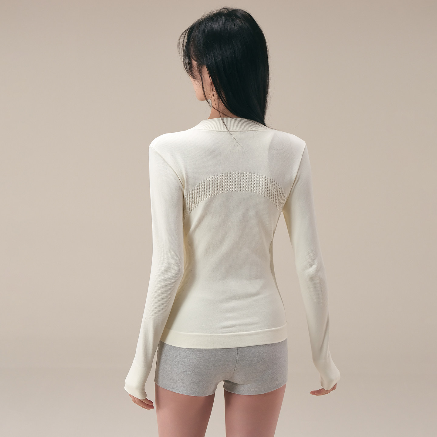 瑜伽服女秋冬修身针织外套高弹力运动上衣拉链外套跑步训练健身服,淘宝优惠券,粉丝福利购,淘宝优惠卷