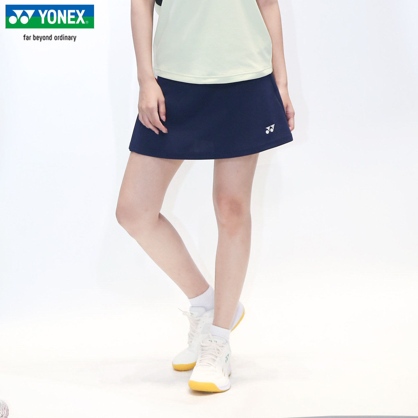 2026新款YONEX尤尼克斯羽毛球服短裙女款速干yy运动裙2200626BCR,淘宝优惠券,粉丝福利购,淘宝优惠卷