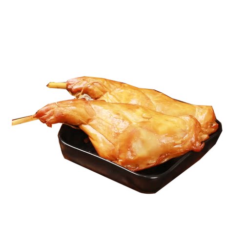 天津意来祥烤兔腿约200g/个熏烤咸味熟食兔肉丁即食熟食整只兔子 - 图3