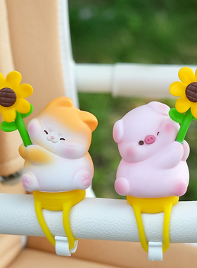 婴儿车玩具挂件花朵风车装饰摆件