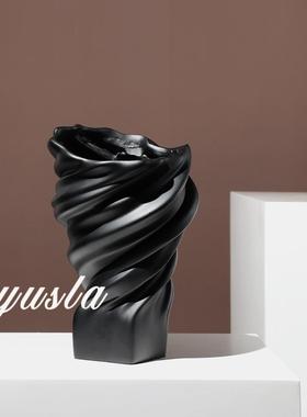 现代简约插干花瓶花器摆件样板间别墅客厅茶几餐厅吧台柜软装饰品