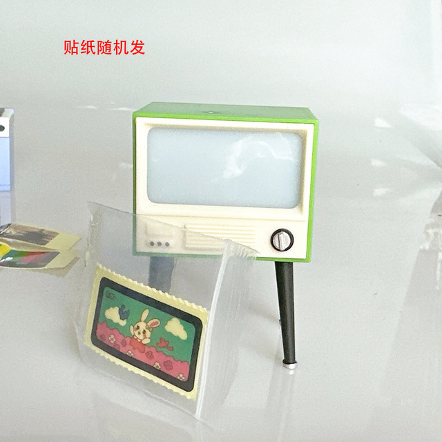 Mini retro simulation TV cabinet model