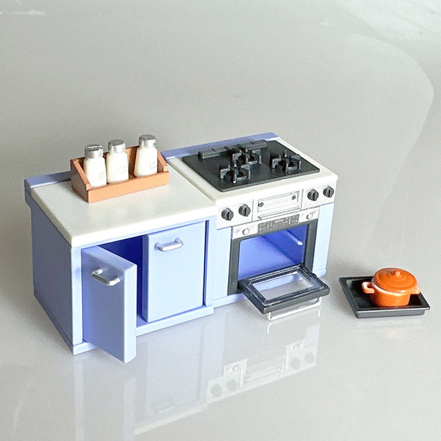 Mini retro simulation TV cabinet model