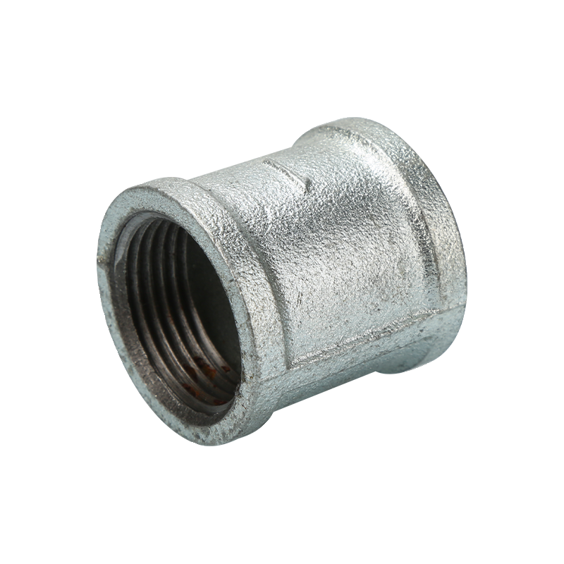 镀锌内丝直接 外接管箍管古束接直通 铸铁接头 玛钢管件 DN15 20 - 图3