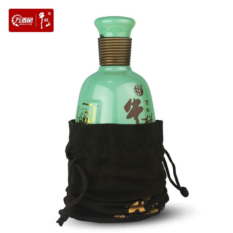 牛栏山二锅头和之牛 52度浓香型500ml*2瓶装木质礼盒过节送礼-图3