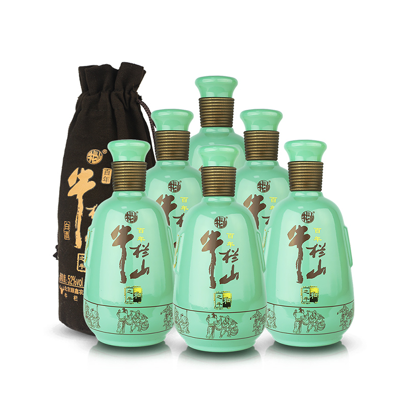 百年牛栏山二锅头52度和之牛 500ml*6瓶浓香型白酒整箱过节送礼-图0