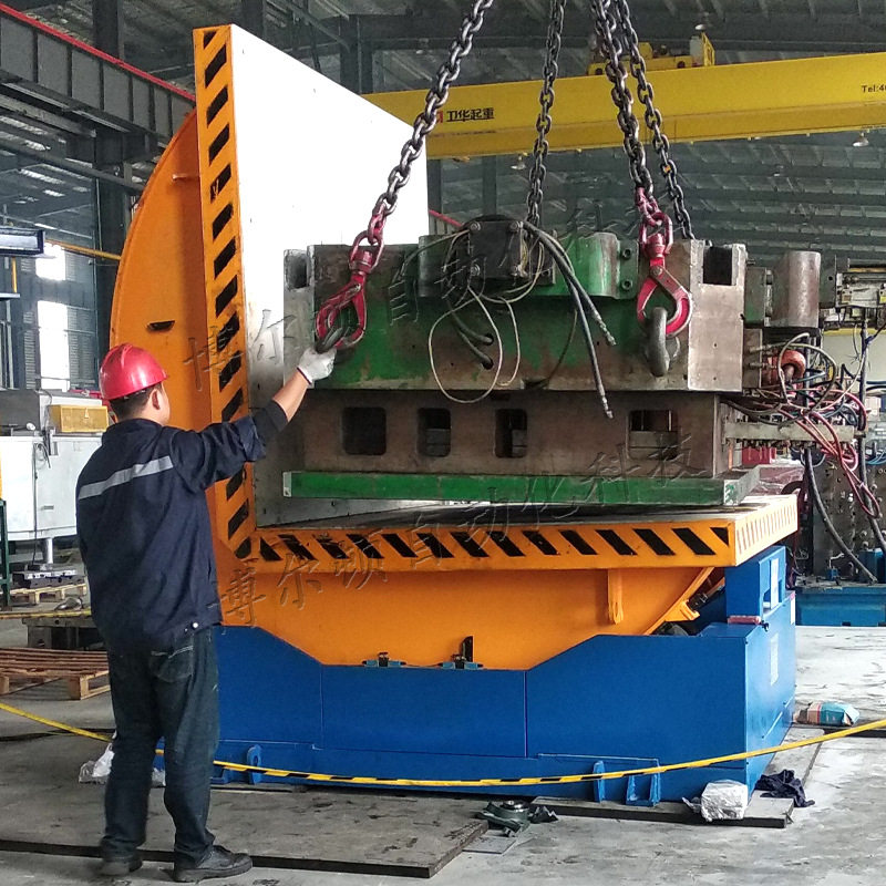 厂家供90度模具翻转机10吨15T翻模机5吨8吨翻包机钢带钢卷翻转机 - 图0