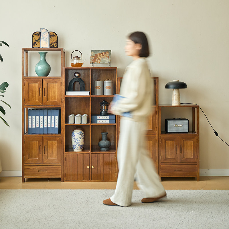 加厚实木斗柜夹缝窄柜卧室简约五斗柜客厅抽屉收纳储物柜边角柜子,淘宝优惠券,粉丝福利购,淘宝优惠卷