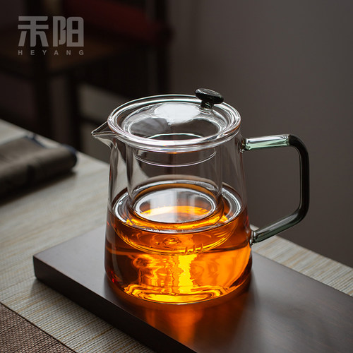 玻璃茶壶耐热泡茶壶过滤耐高温煮茶壶水壶套装泡茶器煮花茶养生壶 - 图3