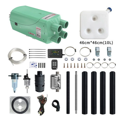 龙飞兄弟驻车空气加热器12v24v电动新能源货车房车柴暖燃油暖风机 - 图2
