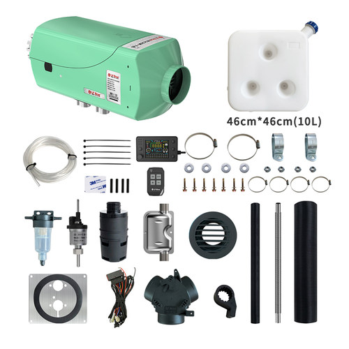 龙飞兄弟驻车空气加热器12v24v电动新能源货车房车柴暖燃油暖风机 - 图1