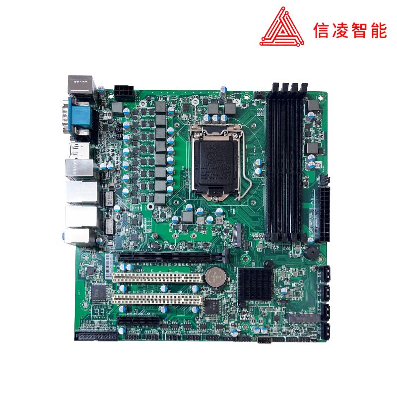 10/11代MATX母板 4槽工业主板 B560 4U壁挂式工控机主板