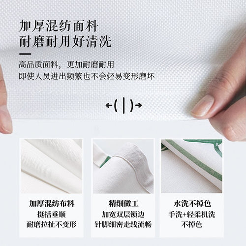 商业店铺招牌门头帘日式料理挂帘半帘挂布布帘厨房门帘隔断帘定制 - 图3