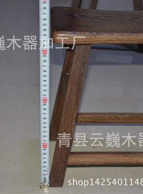 鸡翅木板凳凳子小件家具木质红木方凳旅游景点