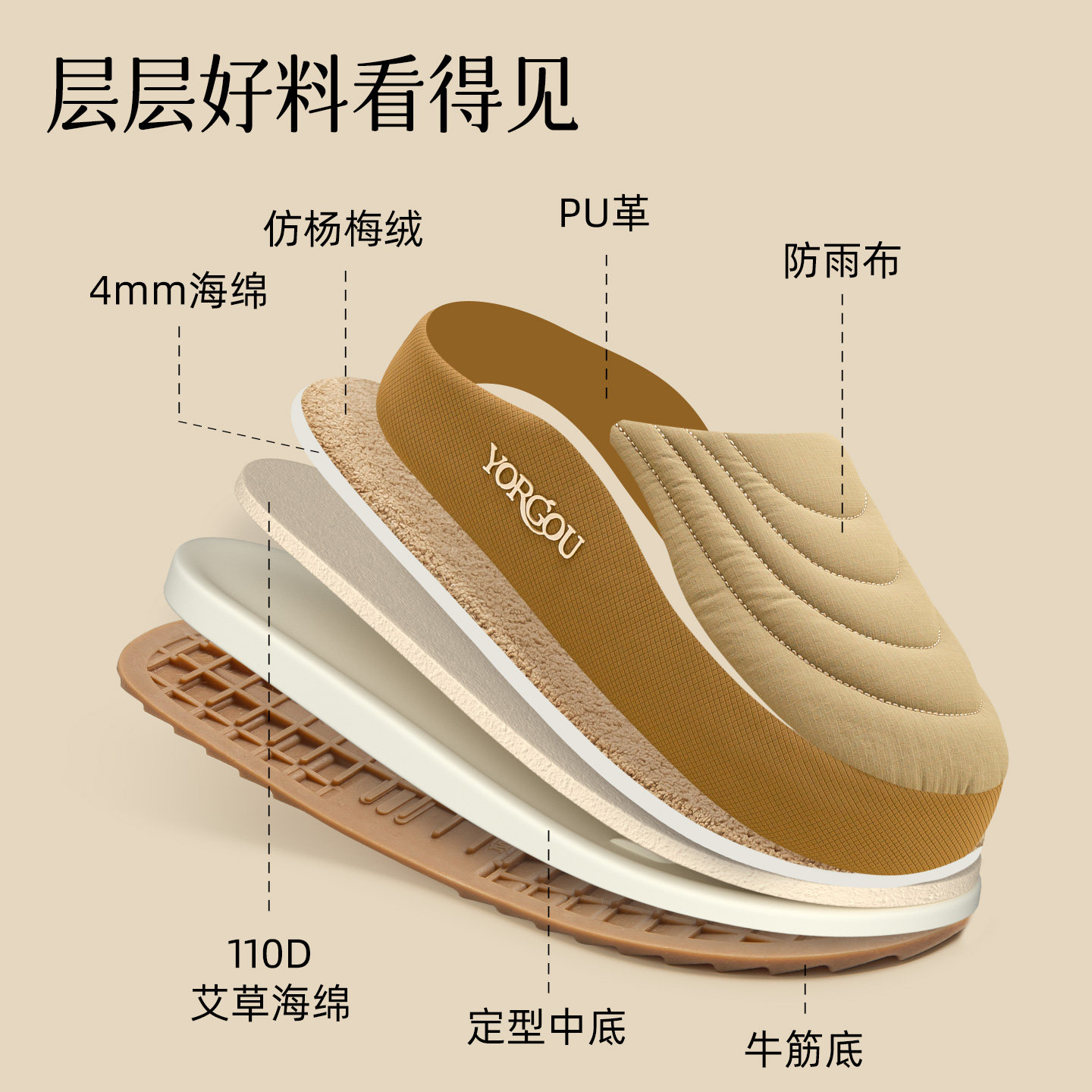 高端2025新款布艺棉拖鞋秋冬季女室内家居地板防滑厚底男加绒保暖,淘宝优惠券,粉丝福利购,淘宝优惠卷