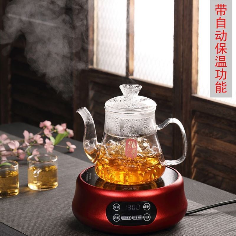 110V电陶炉茶炉智能电陶炉蒸茶器多功能电陶烧水煮茶炉-图1