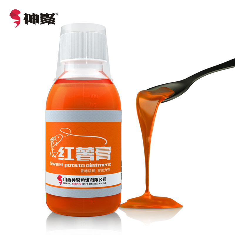 神聚 红薯膏 钓鱼诱鱼剂 黑坑小药添加剂 鲫鱼鲤鱼草鱼竞技休闲,淘宝优惠券,粉丝福利购,淘宝优惠卷